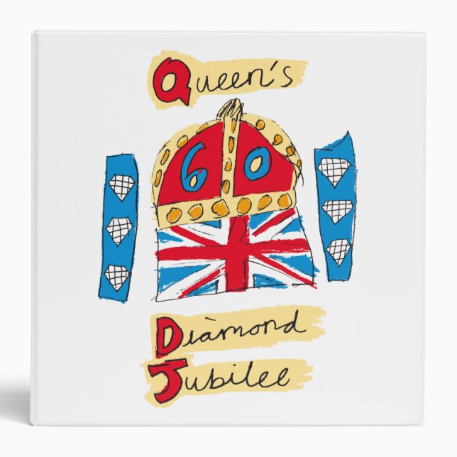 The Queen's Diamond Jubilee Emblem Binder (Front)
