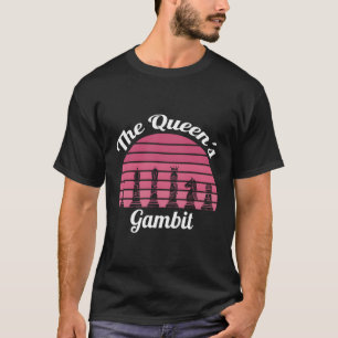 The Queen'S Gambit Sunset 2020 Gift Opening Chess  T-Shirt