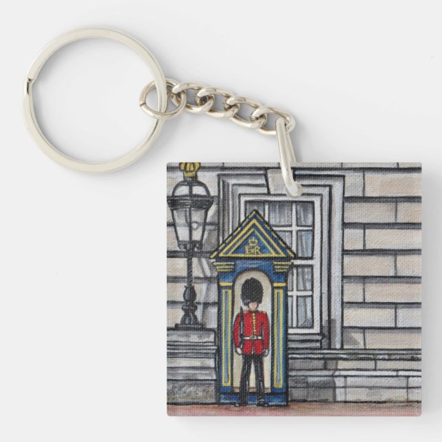 The Queens Guard  Keychain (Front)