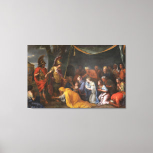 The Queens of Persia at the Feet of Alexander Canvas Print