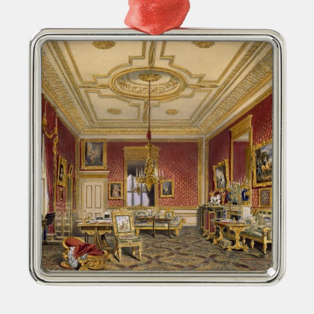 The Queen's Private Sitting Room, Windsor Castle, Metal Ornament (Front)