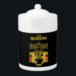 The Queens Tea Royal Coronation Mug<br><div class="desc">King Charles British Royal Family. King Charles III British King Souvenirs. Copyright HGIFY Zazzle/BA/TT Stores only. 05#66 REF Artist JM.</div>