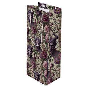 The Query of Blight – Gothic Baroque  Wine Gift Bag