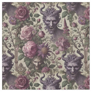 The Query of Blight – Gothic Classic Tile Fabric