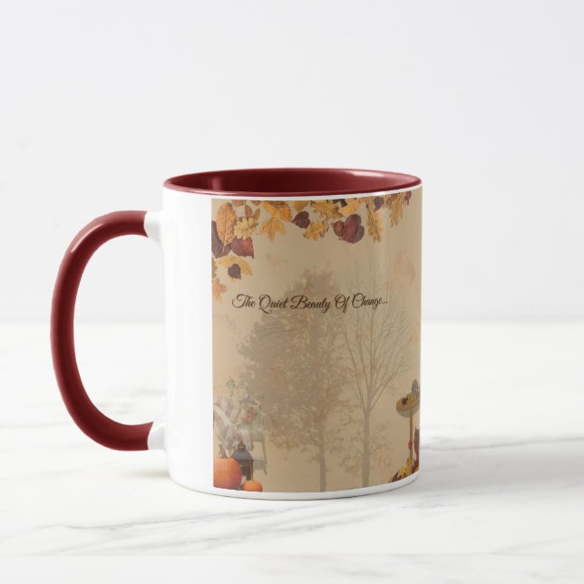 The Quiet Beauty Of Change _ Autumn Glow Mug  (Gauche)