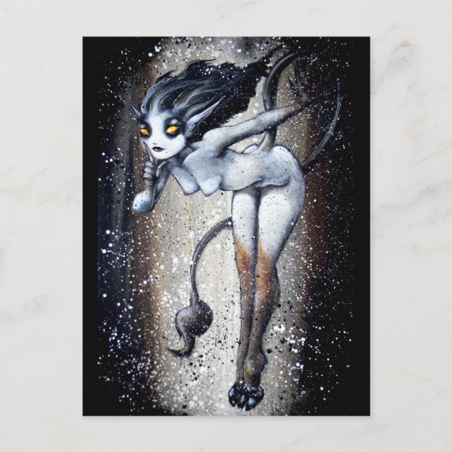 "The Quiet One" Postcard (Front)