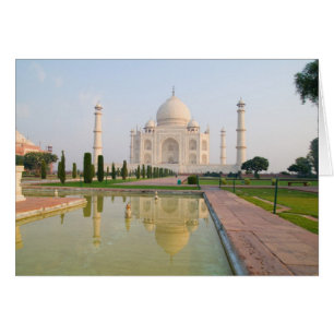 The quiet peaceful Taj Mahal at sunrise one of