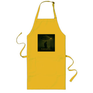The Quiet Spiral – Realistic Overthinking Tee Long Apron