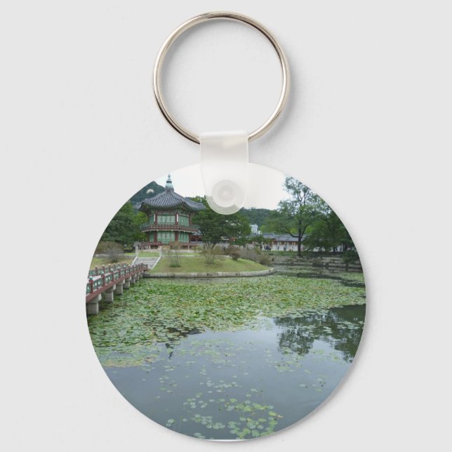 The Quietness of Korea Keychain (Front)