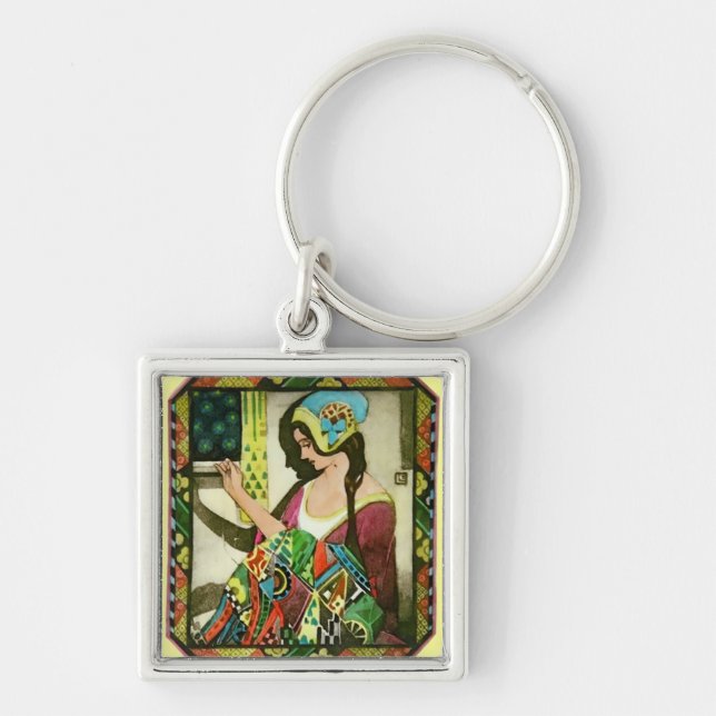 The Quilter Keychain (Front)