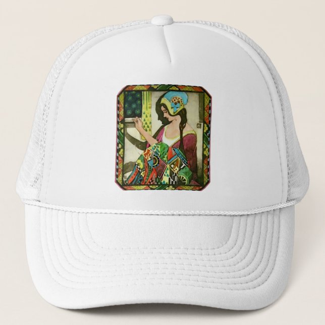 The Quilter Trucker Hat (Front)
