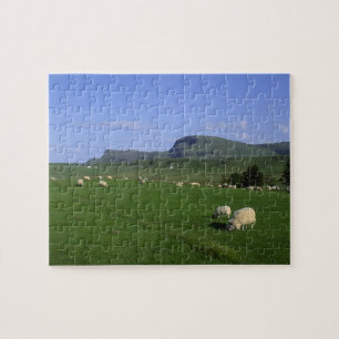 The Quiraing Mountains, Isle of Skye, Highlands, Jigsaw Puzzle