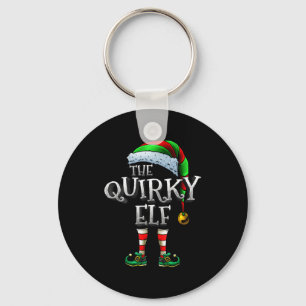 The Quirky Elf Shirt Matching Family Quirky Christ Keychain