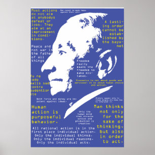 The Quotable Mises Poster