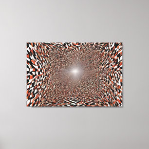 The rabbit hole canvas print