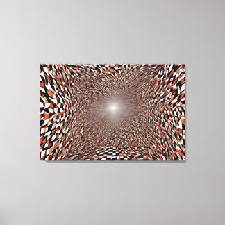 The rabbit hole canvas print