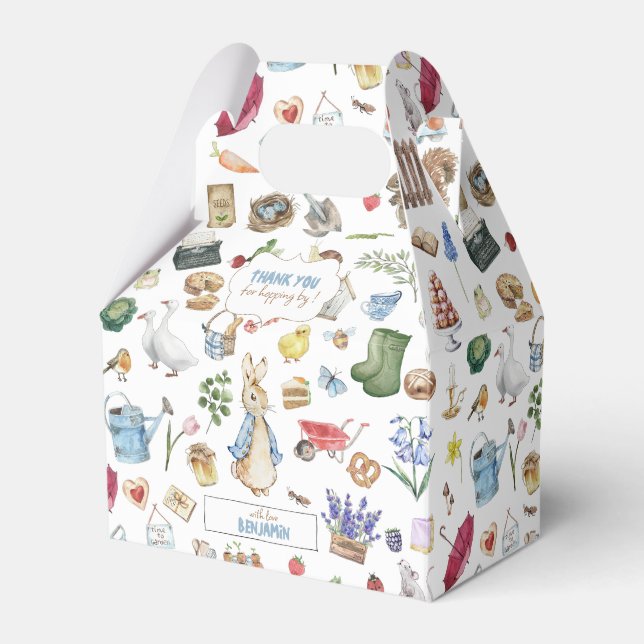 The Rabbit Peter Favor Box (Front Side)