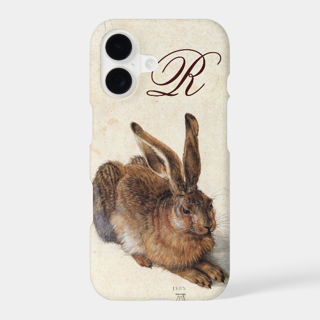 THE RABBIT ( Young Hare )  Monogram (Back)