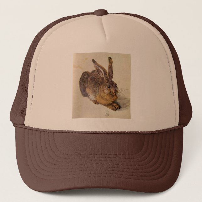 THE RABBIT ( Young Hare ) Trucker Hat (Front)