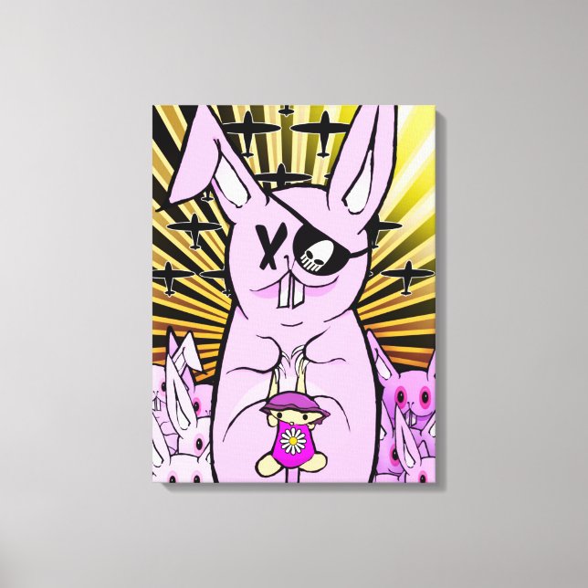 The Rabbits 2012 Canvas Print (Front)