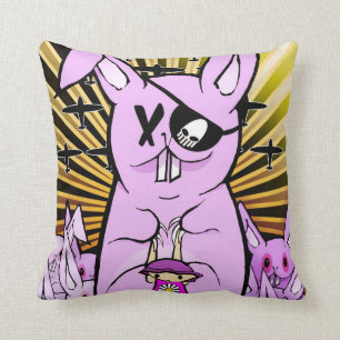 The Rabbits 2012 Throw Pillow