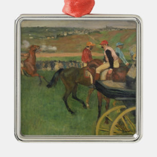 The Race Course - Amateur Jockeys Metal Ornament