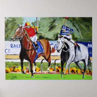 the Race is On Poster