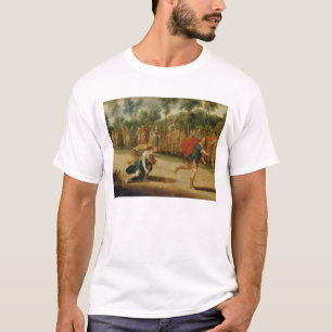 The Race of Atalanta and Hippomenes (oil on panel) T-Shirt