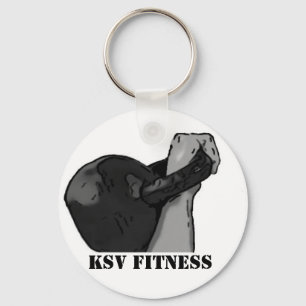 The Rack Kettlebell Keychain