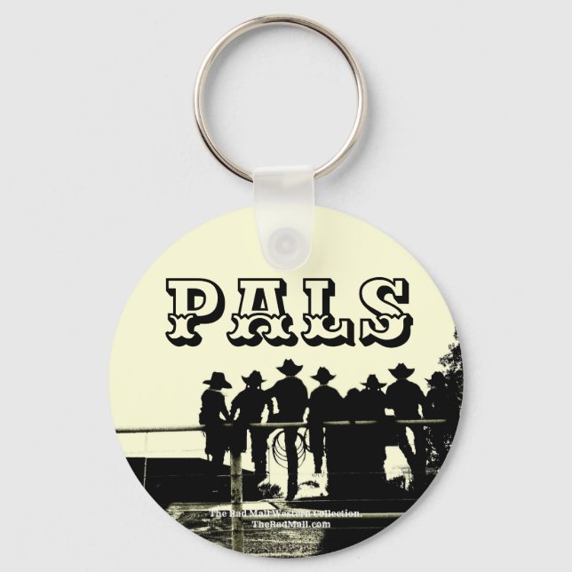 The Rad Mall "PALS" Keychain (Front)