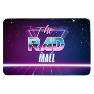 The Rad Mall "Wave 1" 4in x 6in Magnet