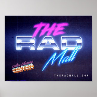 The Rad Mall "Wave 7" Poster