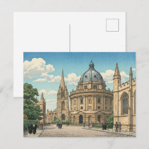 The Radcliffe Camera in Oxford University Postcard