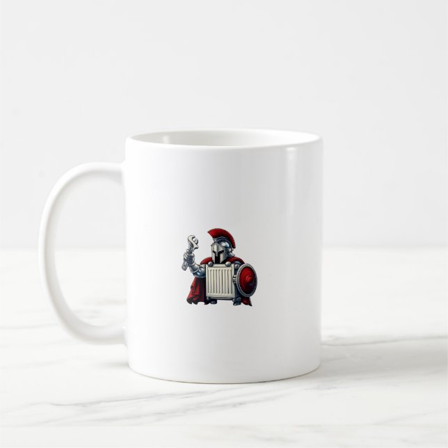 The Radiator – Funny Plumber’s Coffee Mug (Gauche)