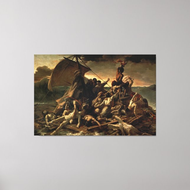 The Raft of the Medusa (J.L.T.GÉRICAULT) Canvas Print (Front)