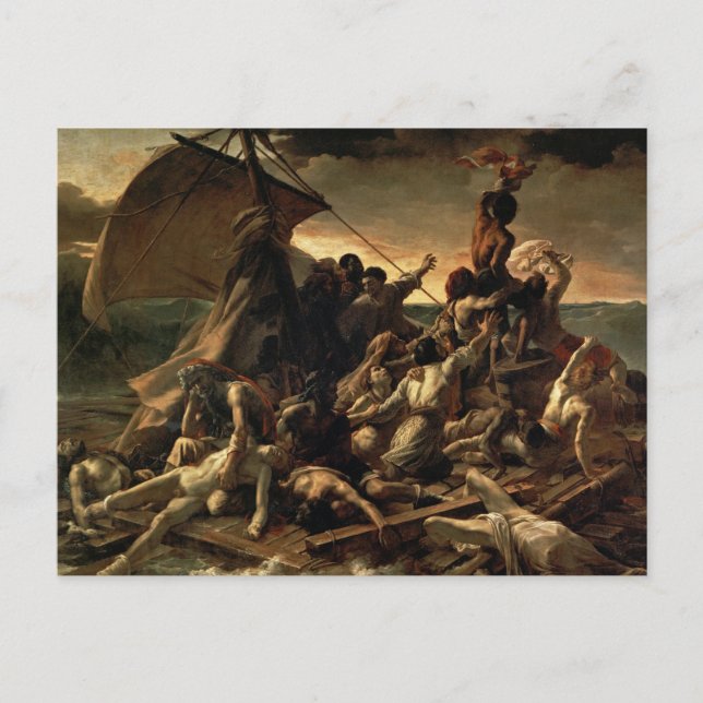 The Raft of the Medusa - Théodore Géricault Postcard (Front)
