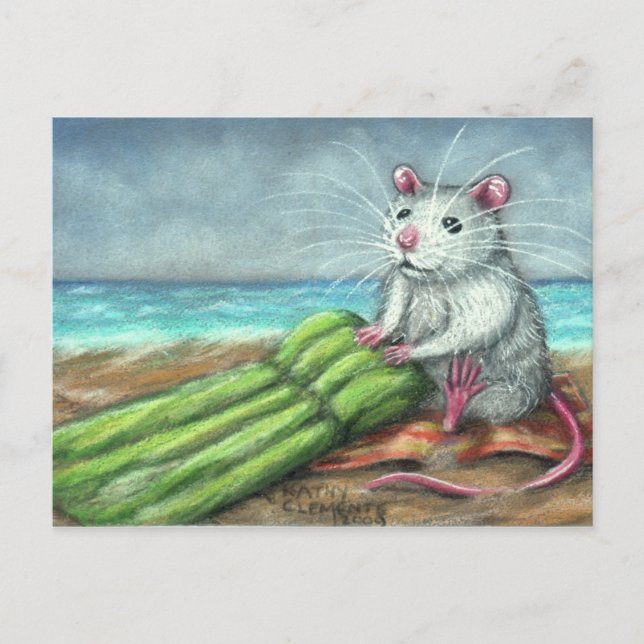 The Raft Rat Beach Postcard (Front)