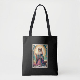 The Ragdoll Cat Tarot Card Cat  Tote Bag
