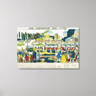 The Railway Canvas Print