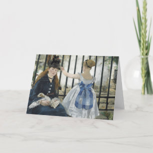 The Railway   Édouard Manet Card