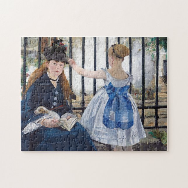 The Railway, Edouard Manet Jigsaw Puzzle (Horizontal)