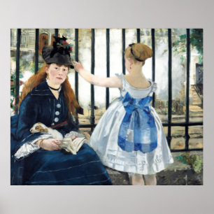 The Railway Edouard Manet Poster