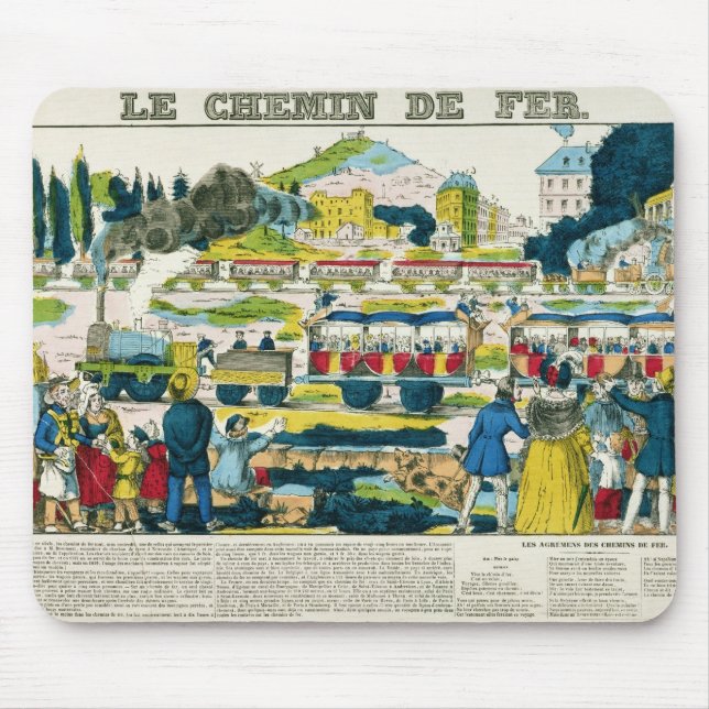 The Railway Mouse Pad (Front)