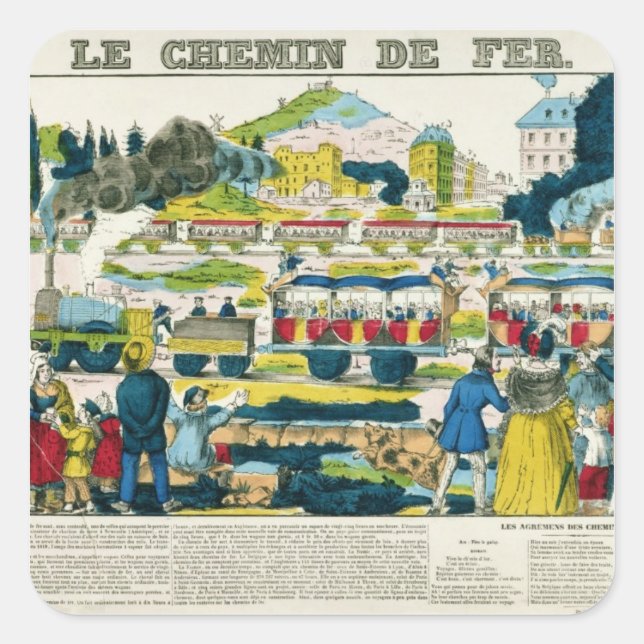 The Railway Square Sticker (Front)