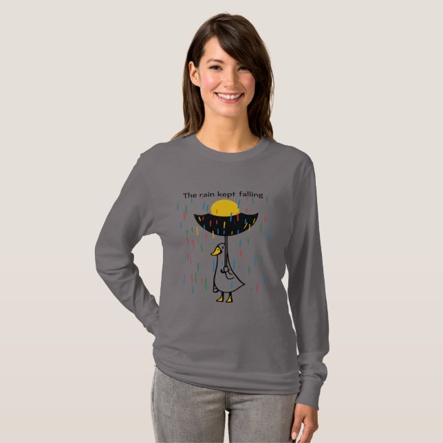 The Rain Kept Falling Women's Long Sleeve  T-Shirt (Front Full)