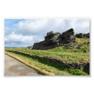 The Rain Stone, Blackstone Edge Photo Print