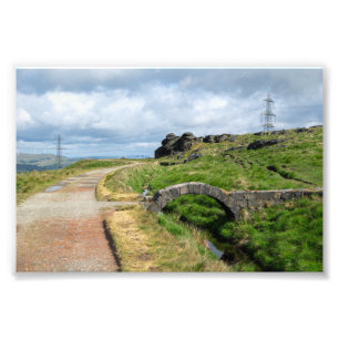 The Rain Stone, Blackstone Edge Photo Print