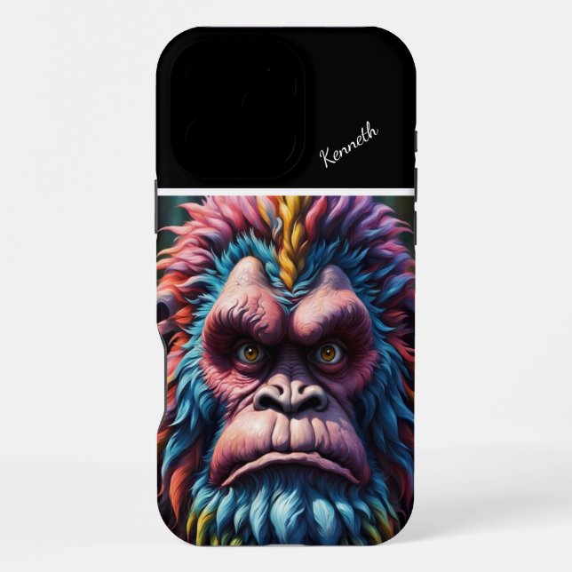 The Rainbow Bigfoot iPhone Case (Back)