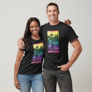 The (Rainbow) Empress RWS Tarot Card T-Shirt