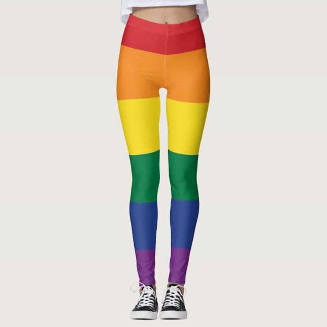 The Rainbow Flag Leggings (Front)